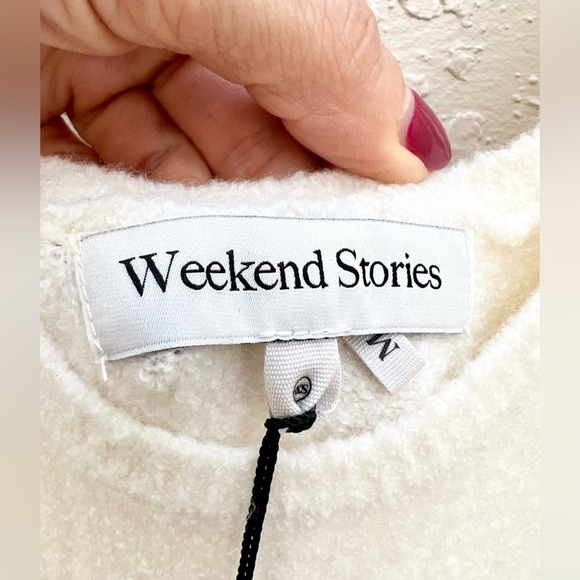 Weekend stories revolve Loreo midi dress cream XXS new with tags - Picture 5 of 7